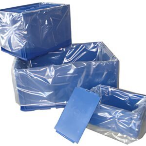 DM-folien Sac à soufflet, transparent, env. 25 litres
