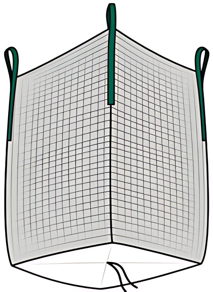 dm-folien Big Bag PREMIUM Bois, 1.000 x 1.000, noir