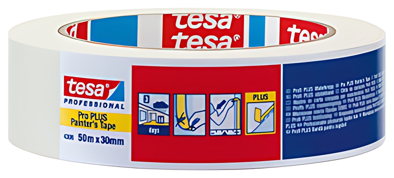 tesa Adhésif masquage papier pour peinture 4306,30 mm x 50 m