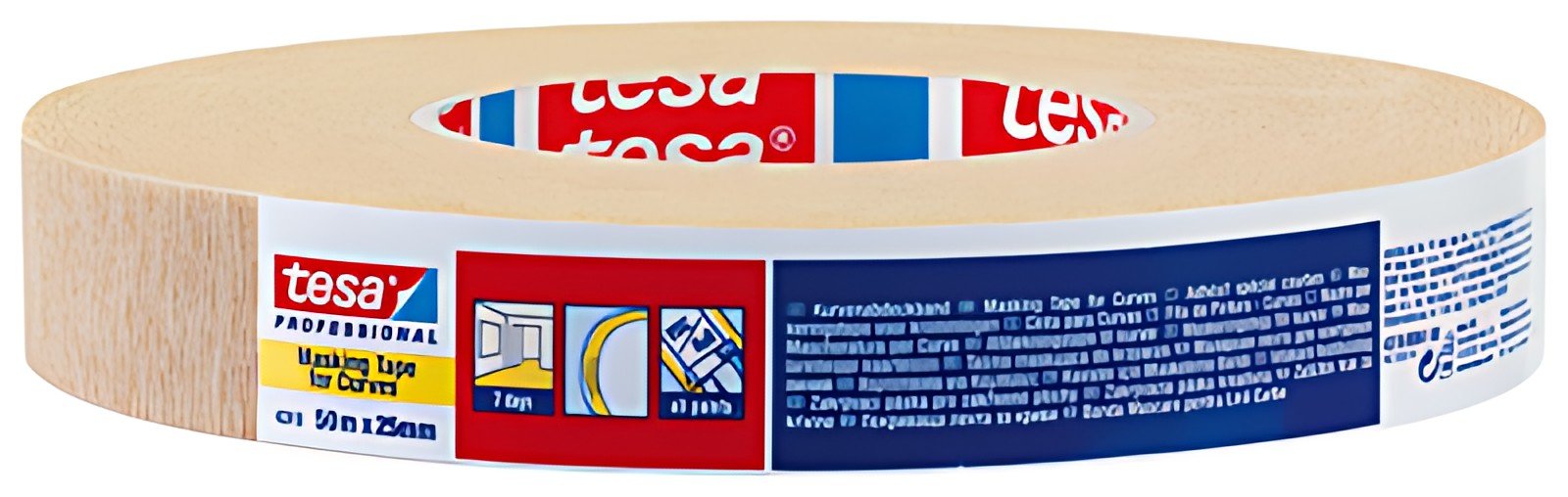 tesa Adhésif masquage papier pour peinture 4319,15 mm x 50 m