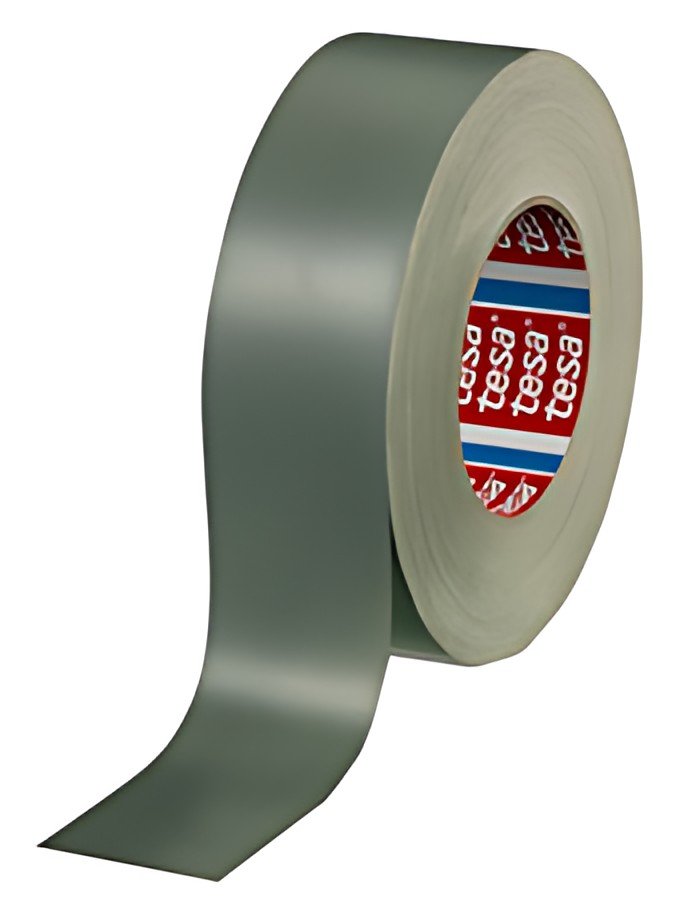 tesa Ruban adhésif toilé 4657, 30 mm x 50 m, gris