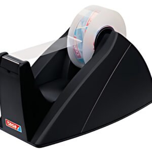 tesa Dévidoir de bureau Easy Cut, non équipé, noir