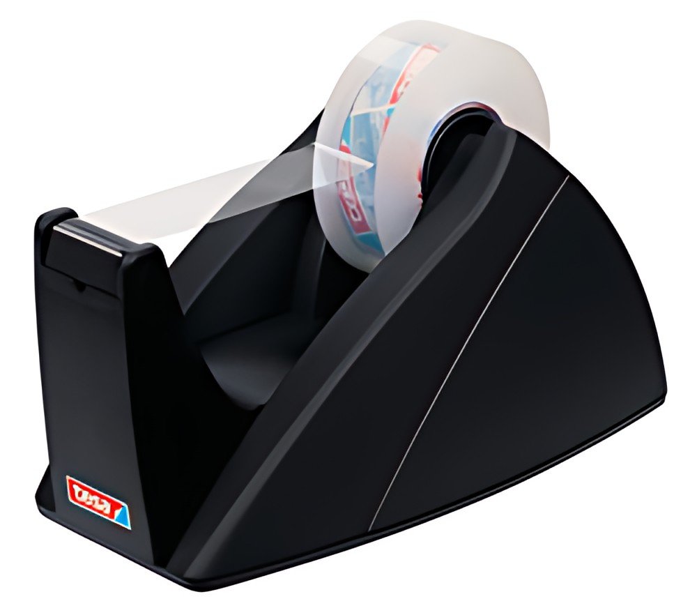 tesa Dévidoir de bureau Easy Cut, non équipé, noir