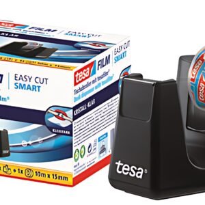 tesa Dévidoir de bureau Smart ecoLogo, équipé, noir