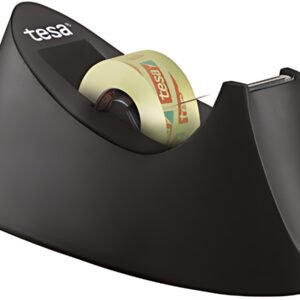 tesa Dévidoir de table Easy Cut Curve, équipé, transparent