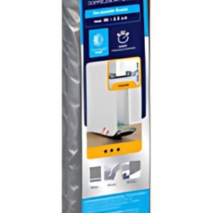tesa INSULATION Isolation bas de porte double joints, gris