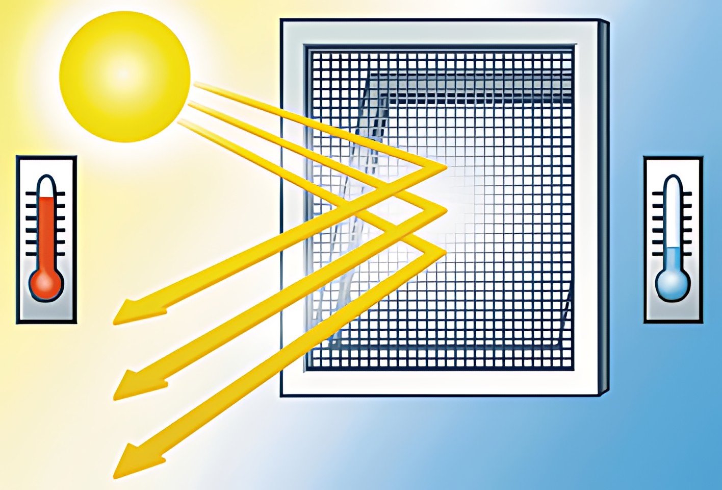 tesa Moustiquaire avec protection solaire pour fenêtre