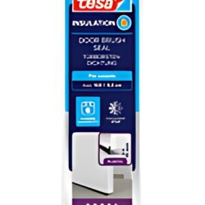 tesa INSULATION Bas de porte, 43 mm x 1 m, blanc