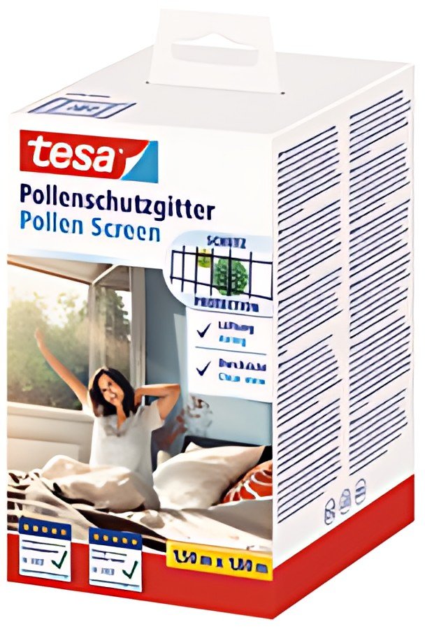 tesa Filtre à pollen pour fenêtre, 1,50 m x 1,30 m
