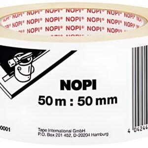 NOPI ruban de maquage en papier crêpé pour peinture, béige