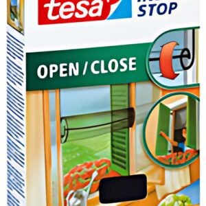 tesa Moustiquaire pour fenêtre OPEN/CLOSE, 1,3 x 1,5 m