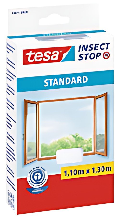 tesa Moustiquaire STANDARD fenêtre, 1,50 m x 1,80 m