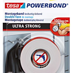 tesa Adhésif double face de montage Powerbond Ultra Strong
