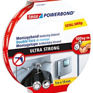 tesa Adhésif double face de montage Powerbond Ultra Strong