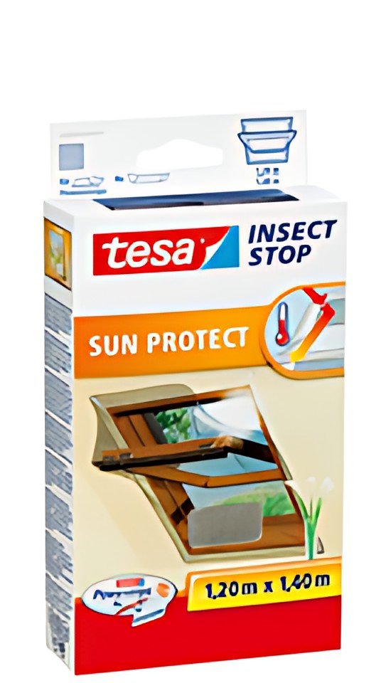 tesa Grille anti-mouche protection solaire pour vasistas