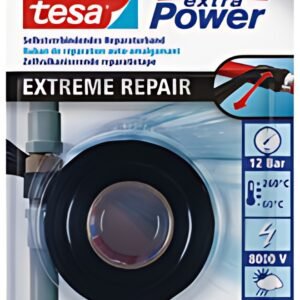tesa Ruban de réparation "Extreme Repair Tape", 19 mm x 2,5m