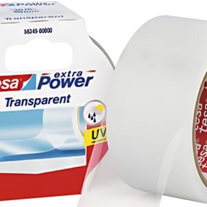 tesa Ruban toilé extra Power, 48 mm x 10 m, transparent