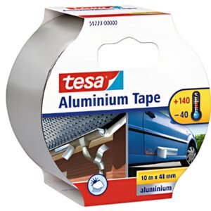 tesa Ruban isolant en aluminium, 10 m x 50 mm