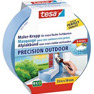 tesa Ruban de masquage crêpé pour peintre Precision outdoor