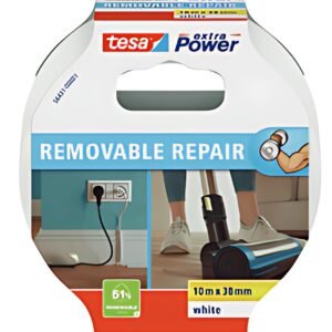 tesa Ruban adhésif toilé extra Power REMOVABLE REPAIR, blanc