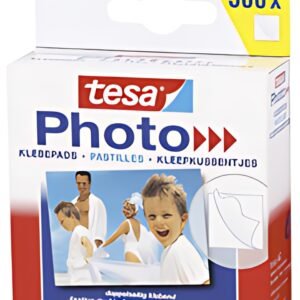 tesa Photo Pastilles adhésives pour photos, blanc, fixation