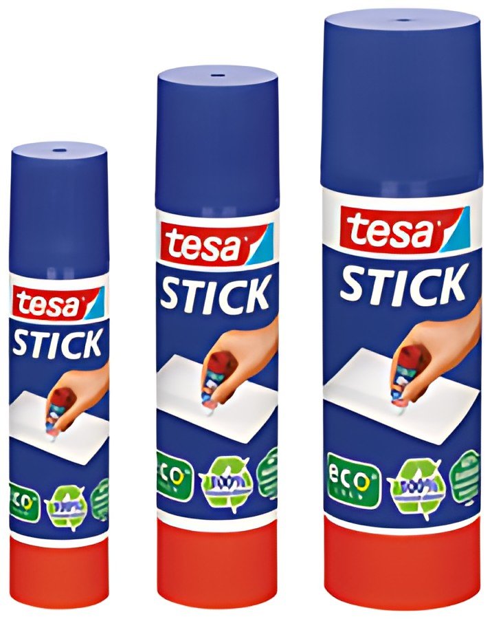 tesa ecoLogo Stick Bâton de colle, sans solvant, 40 g