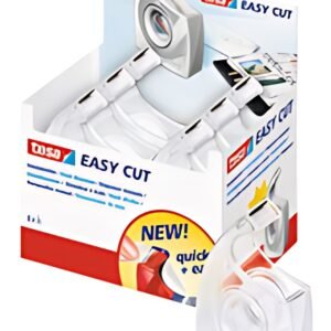 tesa Dévidoir à main Easy Cut, vide, présentoir, transparent