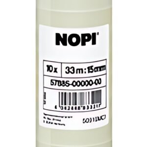 NOPI Ruban adhésif, pack filmé, 19 mm x 66 m, transparent