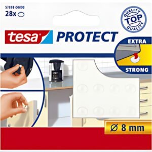 tesa Protect Pastilles anti-glisse et de protection, rond