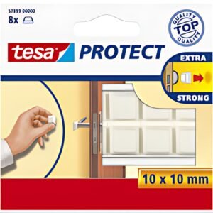 tesa Protect Pastilles anti-glisse et de protection, carré