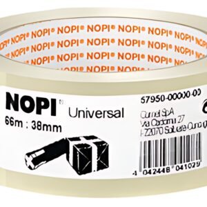 NOPI Ruban adhésif universel pour emballage, 50 mm x 66 m