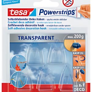 tesa powerstrips CROCHET DECO adhésif, pour max. 0,2 kg