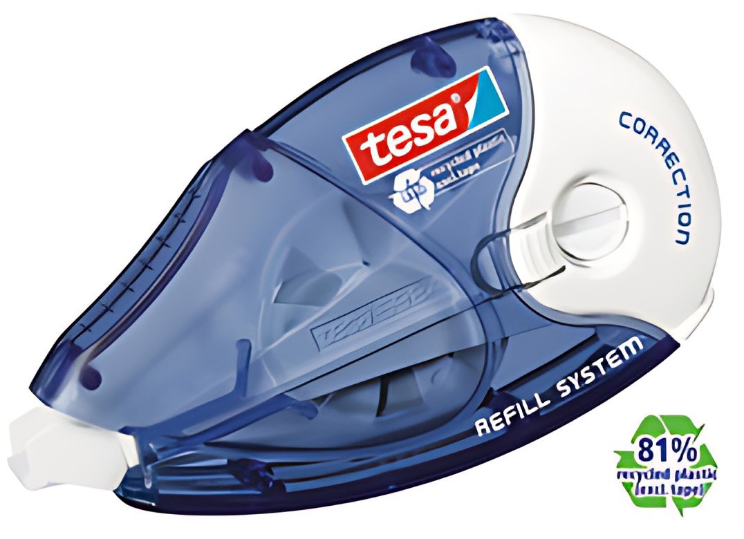 tesa ecoLogo Roller de correction rechargeable Correction