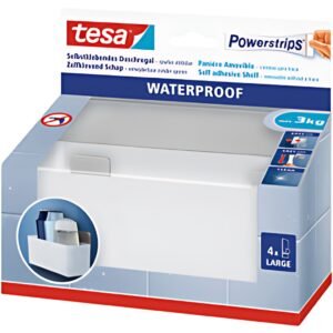 tesa Powerstrips Corbeille de rangement WATERPROOF Zoom