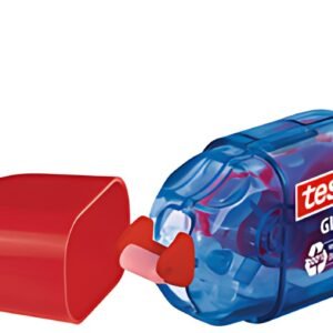 tesa ecoLogo Mini roller de colle jetable, permanent