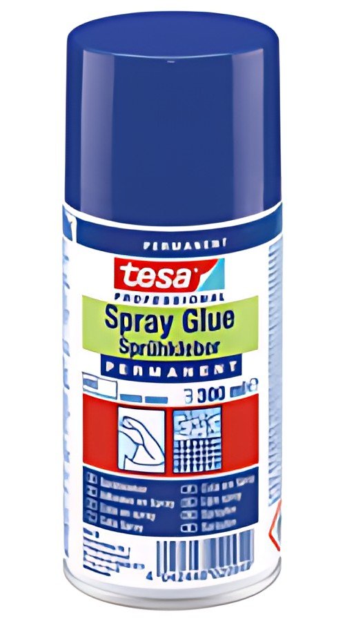 tesa Colle en spray PERMANENT, 500 ml, couleur: beige