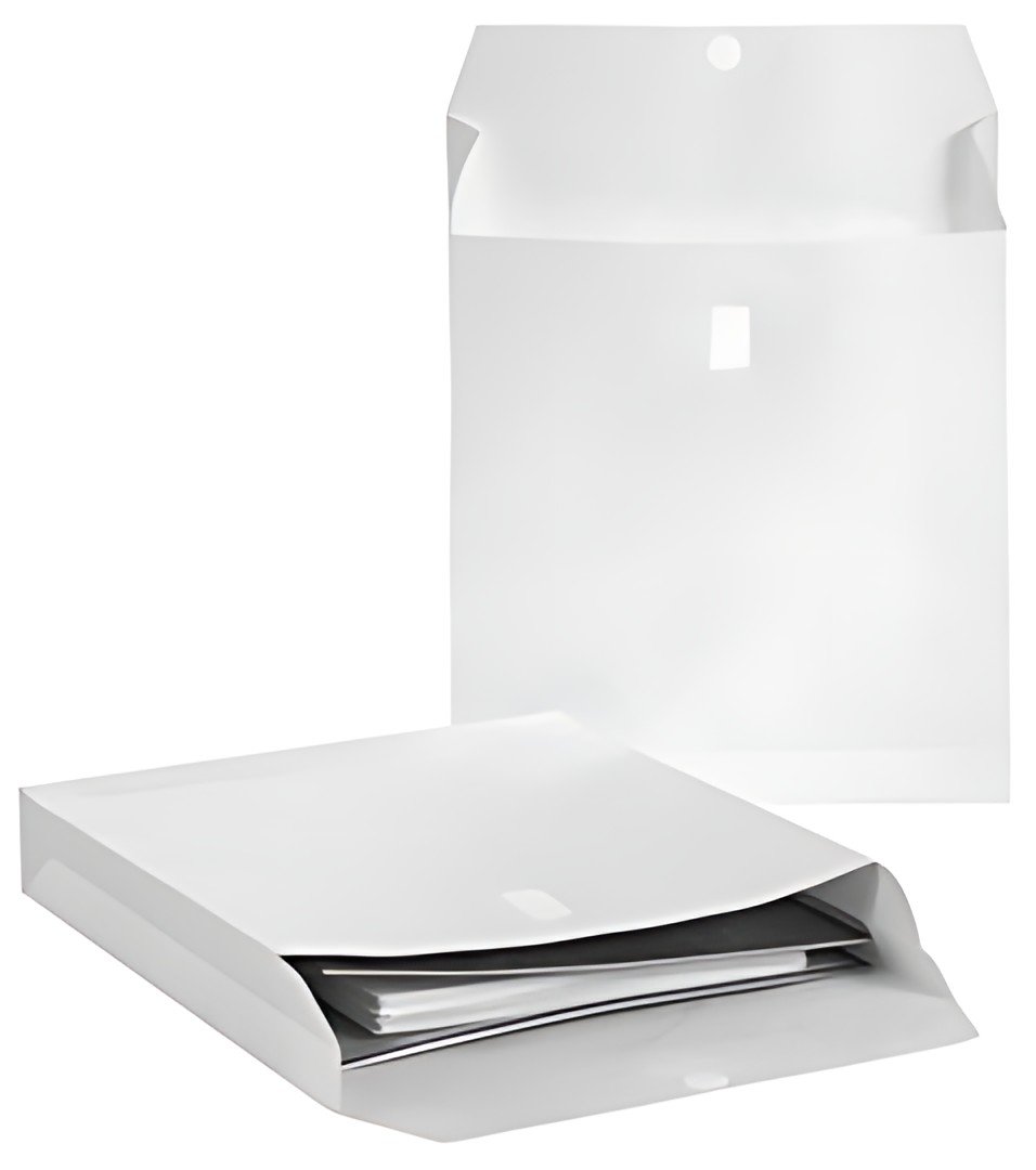 Tyvek Pochette d'archivage pour classeur, blanc