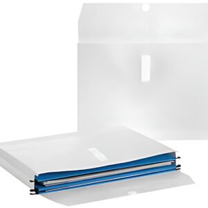 Tyvek Pochette d'archivage pour dossiers suspendus, blanc
