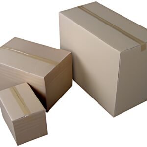 HAPPEL Carton ondulé à plier 11, marron