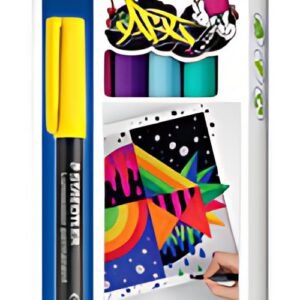STAEDTLER Marqueur permanent 317M Lumocolor, étui de 6