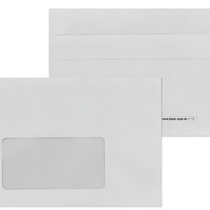 MAILmedia Enveloppes C6 autocollantes, avec fenêtre