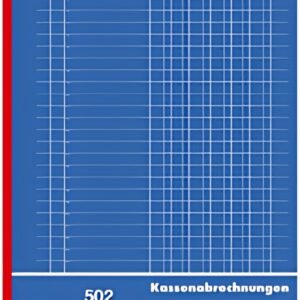 Carnet de formulaires Herlitz "Comptabilité de trésorerie 502", DIN A4
