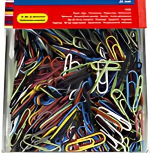herlitz Trombones, en métal, revêtus de plastique, 26 mm