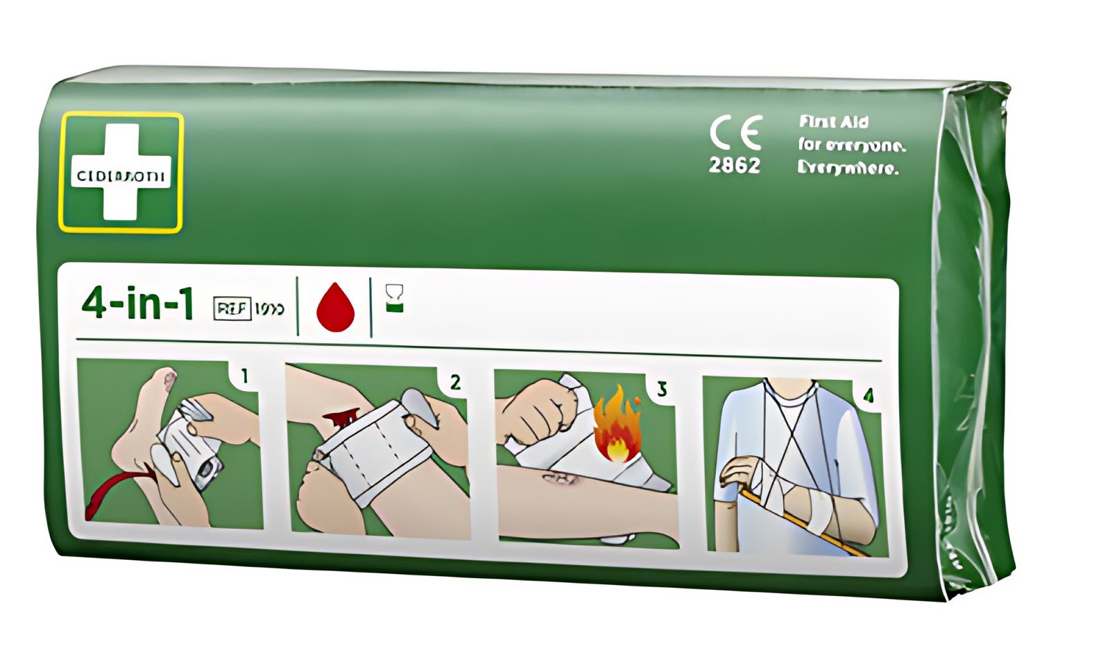 CEDERROTH Bandage hémostatique 4-en-1, universel