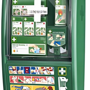 CEDERROTH Station de premiers secours Brûlures, équipé