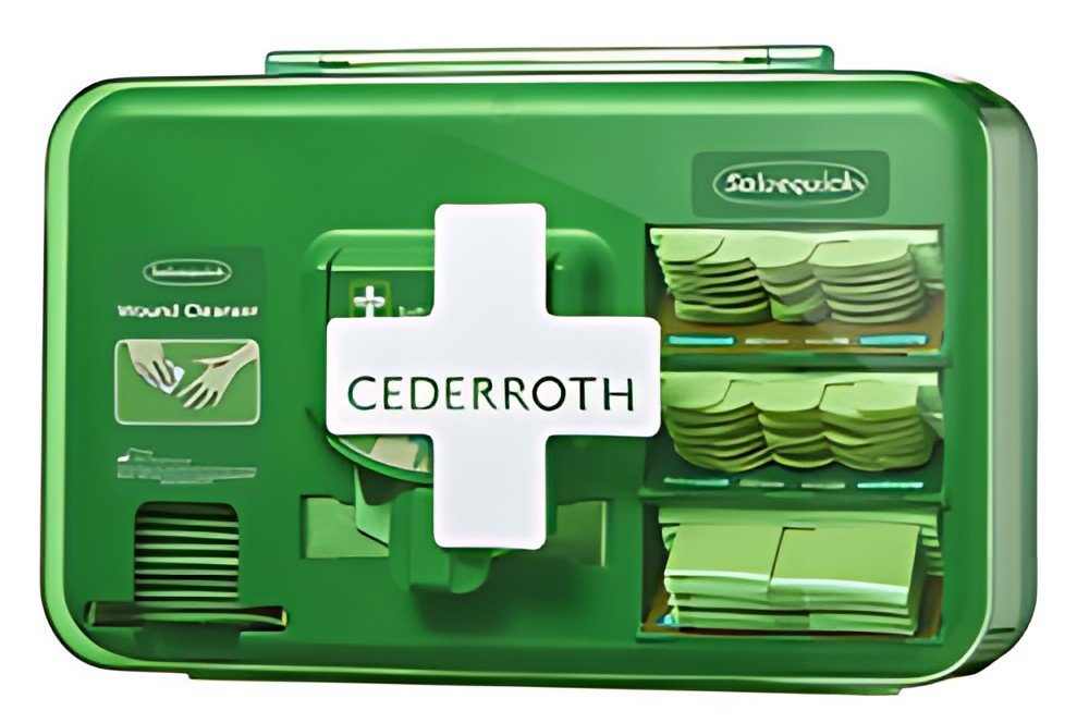 CEDERROTH Kit de premiers secours "Wound Care Dispenser"