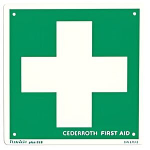CEDERROTH Panneau de signalisation "Signal de secours"