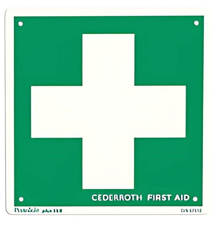 CEDERROTH Panneau de signalisation "Signal de secours"