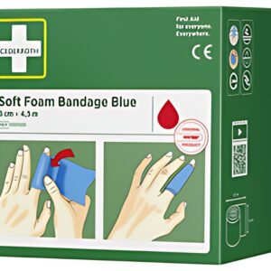 CEDERROTH Pansement "Soft Foam Bandage", bleu