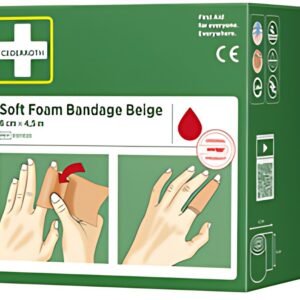 CEDERROTH Pansement "Soft Foam Bandage", beige
